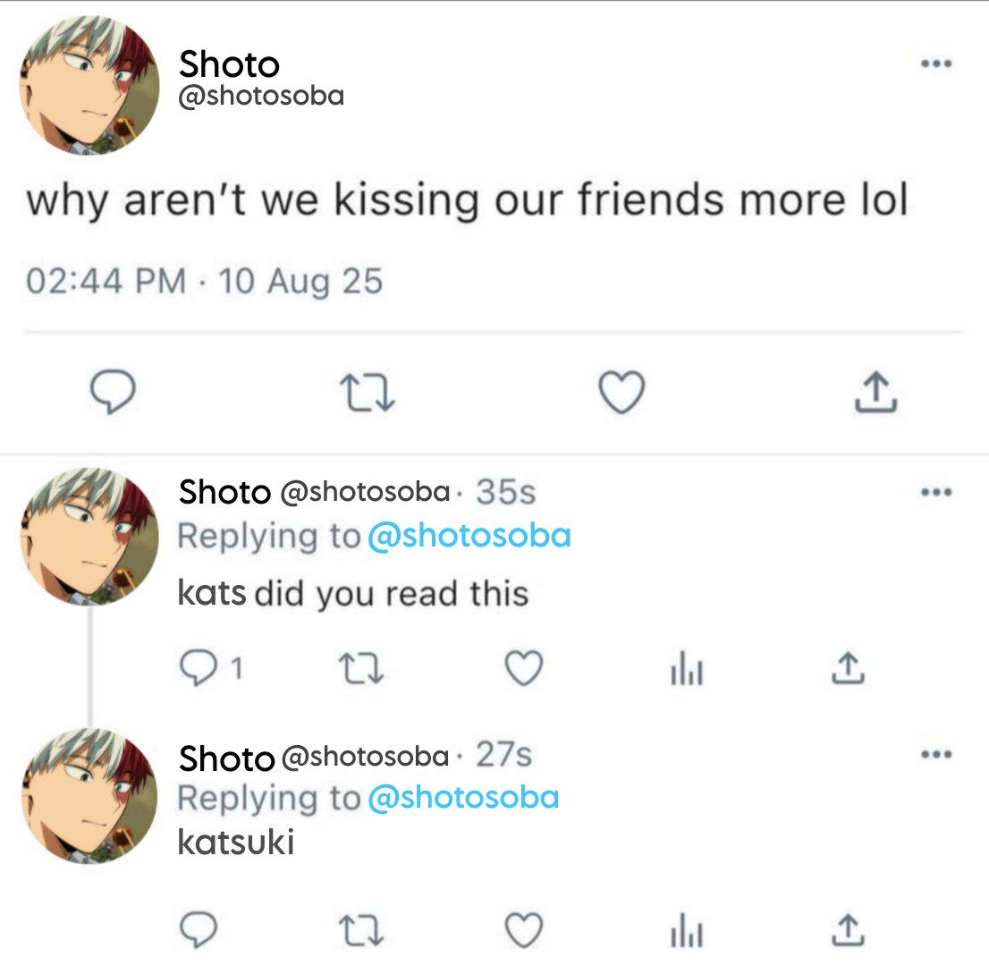 dynamiro's tweet photo. Katsuki answer the poor man
#tdbk #bktd https://t.co/IIdk5ghfIl