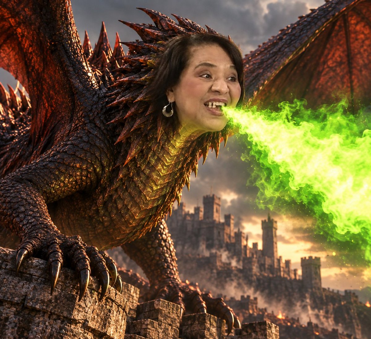 PapuyoVzla's tweet photo. DRACARYS!!! @PPTIleniMedina https://t.co/5y3pT6XapS