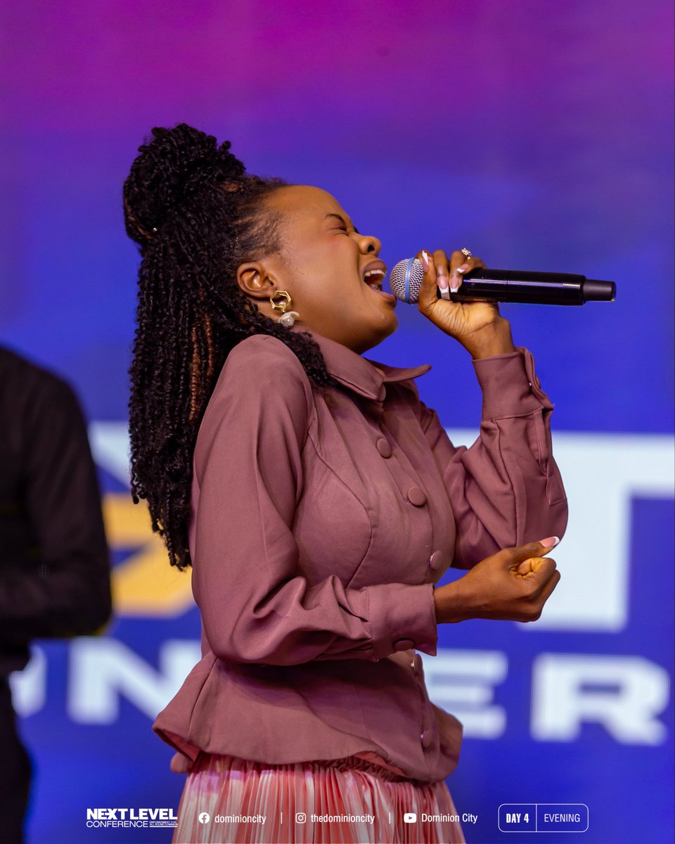 dominioncitylag's tweet photo. A powerful ministration by Minister Rhema Onuorah, as hands, hearts, and souls were lifted in worship to our Lord.
There are moments when words fall short, when only worship can express the depth of what God is doing within us.
#DominionCity #DCNextLevelConference2026 #Day4 https://t.co/8kR98ZWVl1
