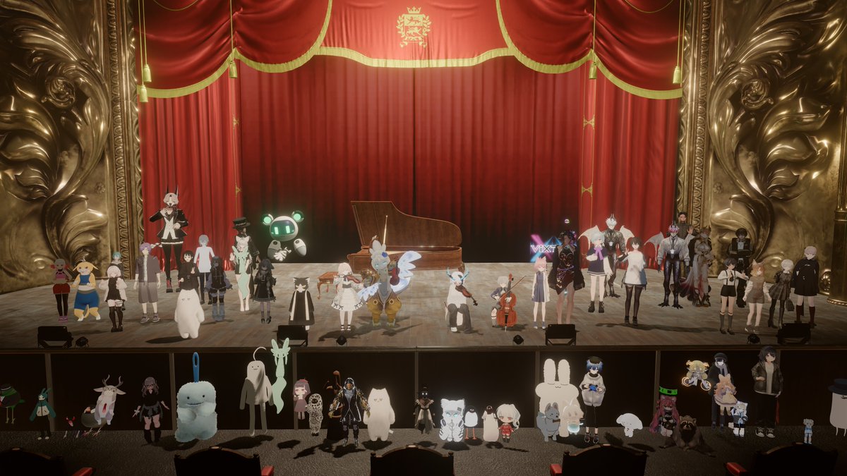 dark_rai_vrc's tweet photo. こちら来場ありがとうございました!
今まで参加したイベントで一番ボリュームがありましたがスタッフの皆さんの強力なサポートもあって、無事終わってよかった・・・
#VR_TdA https://t.co/cN9UKKuj3Q