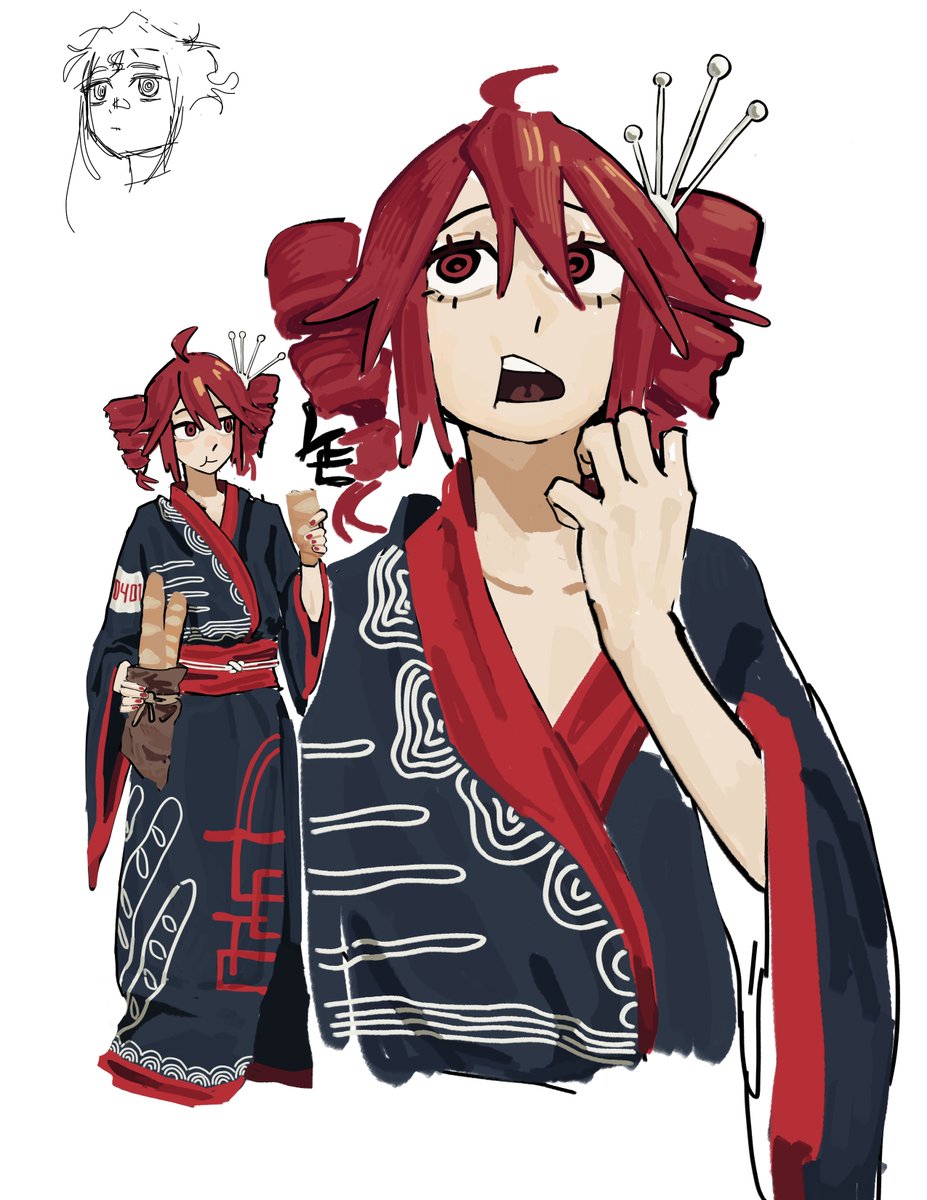 the_liedinator's tweet photo. Teto Kimono
#重音テト https://t.co/fQBcKdWYbN