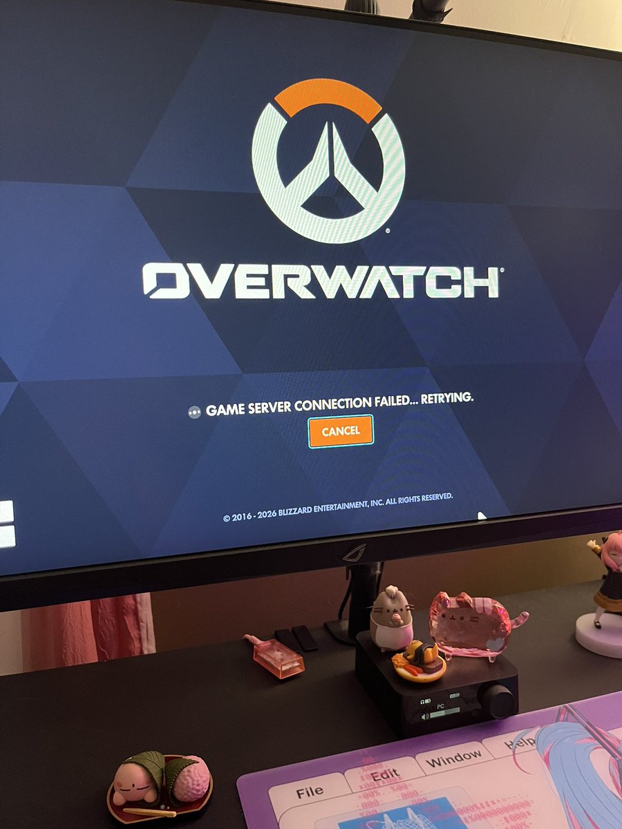cendriel_'s tweet photo. Overwatch is down. Day ruined https://t.co/KjA9SE8OyA