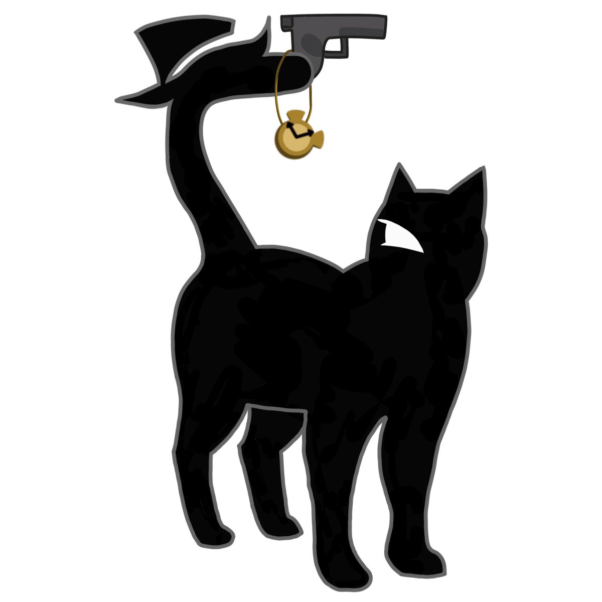SlugmaOpi's tweet photo. Somebody needs to confiscate my apple pencil

Draw more Time Shadow slop: ✅
Actually finish a project: ❌

Anyway go my #timeshadowcookie slop yayy

Pretend the tail is wrapped around the gun. Please don't throw tomatoes at me https://t.co/uWP4HjvgyL