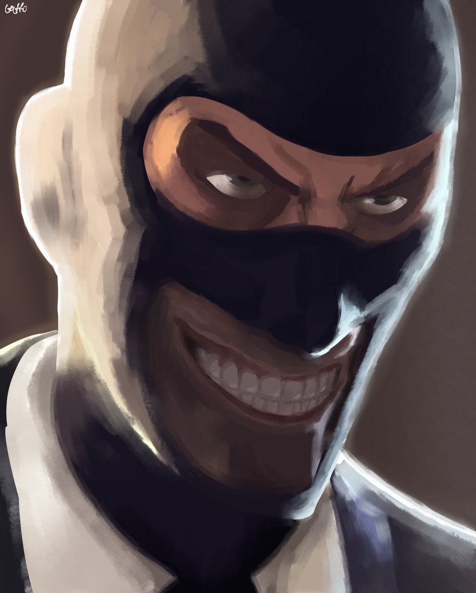 Gatt0848's tweet photo. Evil ass Spy (old 2025)

#TF2 #TeamFortress2 #Spy #TF2Spy #fanart #digitalart https://t.co/bqLkE4V9Kk