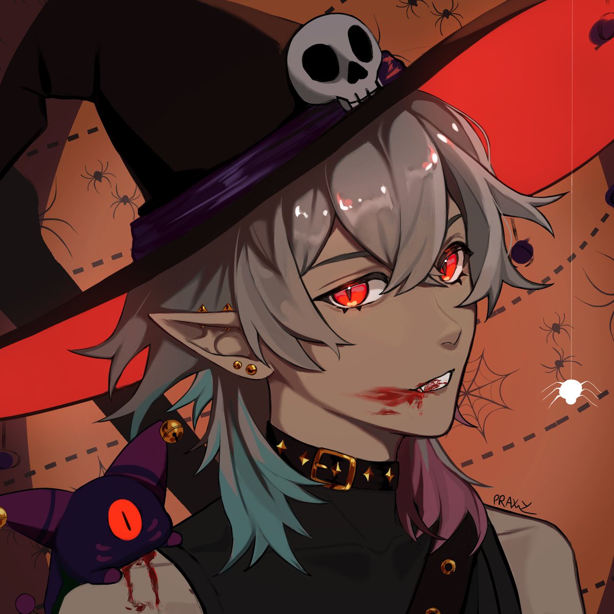 praxycho's tweet photo. ☆Halloween Comms Open!☆

Get your oc drawn as your fav horror character and use it as your PFP for halloween!

30% off for a week!
Only $17.50

Order at #Vgen from the link below
#VgenOpen #bettelful https://t.co/hkdDfTXtWC
