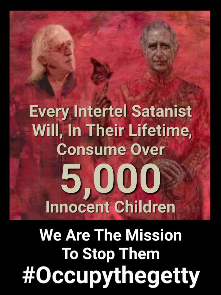 Superfluff71700's tweet photo. #occupythegetty to end the rule of the Satanic pedos. Help us expose them & free the child sex slaves by joining our meme team, coz nothing changes until we go underground. Their hub is under the Getty & it must be exposed #Getty
#DUMBS
https://t.co/jH0zWZvvof https://t.co/cghz2wYvuw