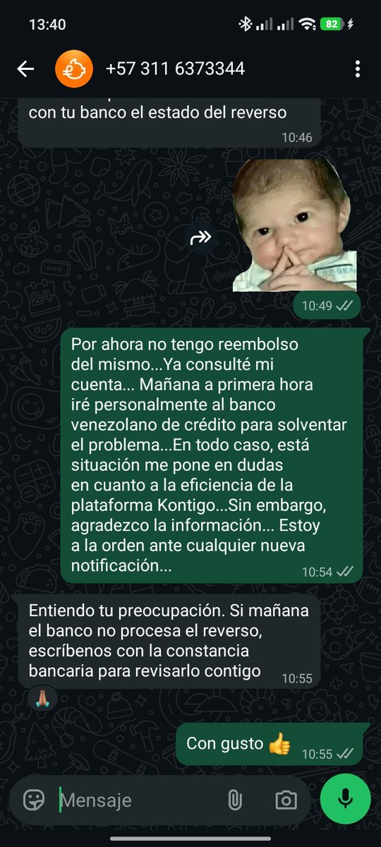 manuelcaribe975's tweet photo. @kontigo_app + @BVCinforma ...Pero nunca se acreditaron los 12,49 USDC el la plataforma Kontigo 😳 https://t.co/jXJT4Ry9n6