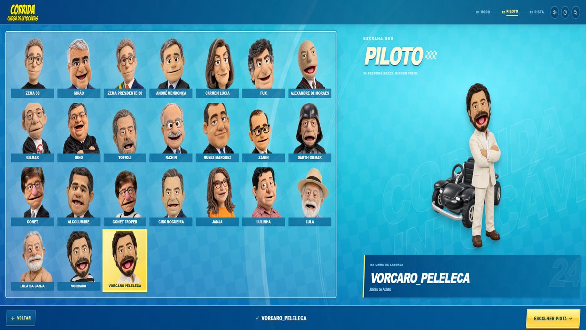 Yurirrs2's tweet photo. ninguem quer jogar corridazema comigo https://t.co/lWJoJgqrhX