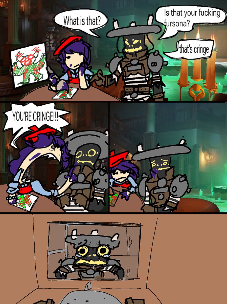 ZeLoreanArt's tweet photo. New Deadlock Leaked Violet and Seven interaction 

#Deadlock #VoteViolet https://t.co/jay38meCHF