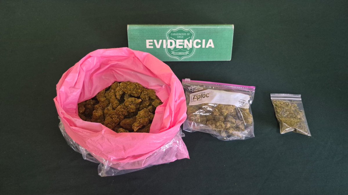 CarabRinconada's tweet photo. #LoEspejo: Carabineros, durante un control vehicular detuvo a tres sujetos que transportaban bolsas con sustancias ilícitas, siendo detenidos y puestos a disposición de la justicia.
#OrdenYPatria https://t.co/uqPQucDe7T
