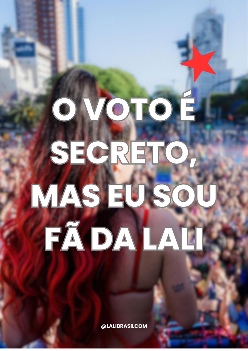 lalibrasilcom's tweet photo. Amanhã, 04/10, vamos votar! Dia importante de eleições no Brasil. 

Vamos votar com consciência. ❤️ https://t.co/FtdY3n0X7y