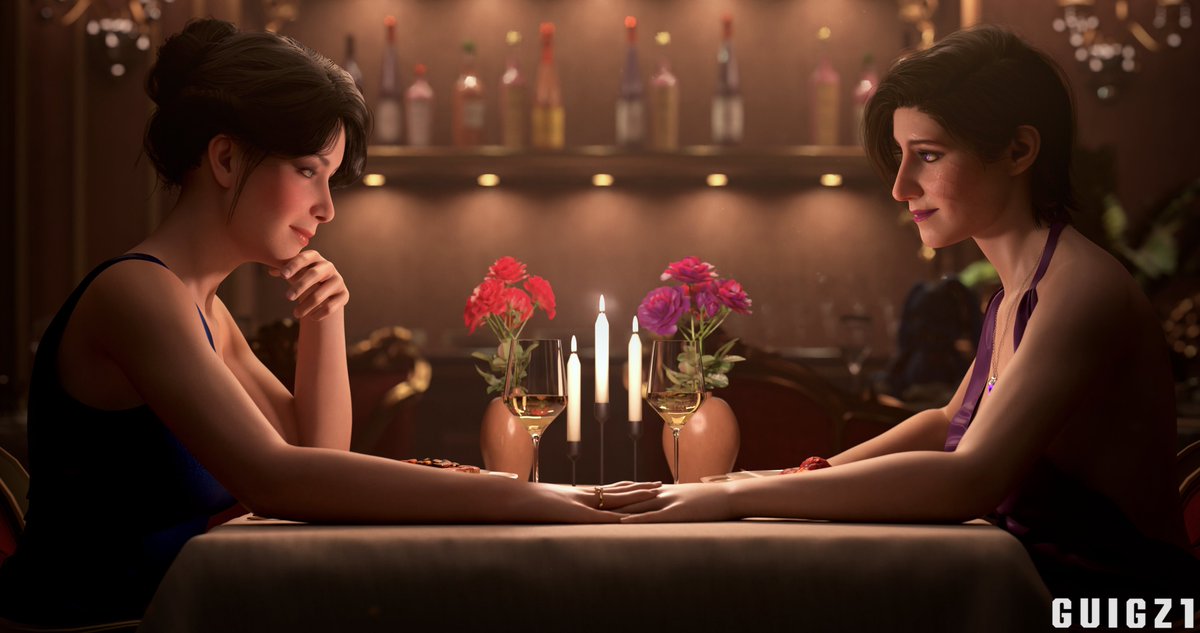 Guiiiiigui_'s tweet photo. Date Night
Day 1 of #greysamweek2026
#elizabethgrey #samanthamaxis #greysam #callofduty #blender3d https://t.co/hNVRwYSAom