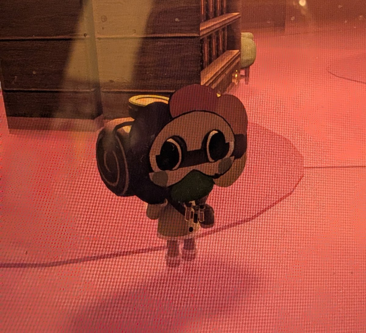 fm_2763's tweet photo. Cosmo pics from the update , I like how his head is so big it peeks thru the mask https://t.co/maX9Sg4seg