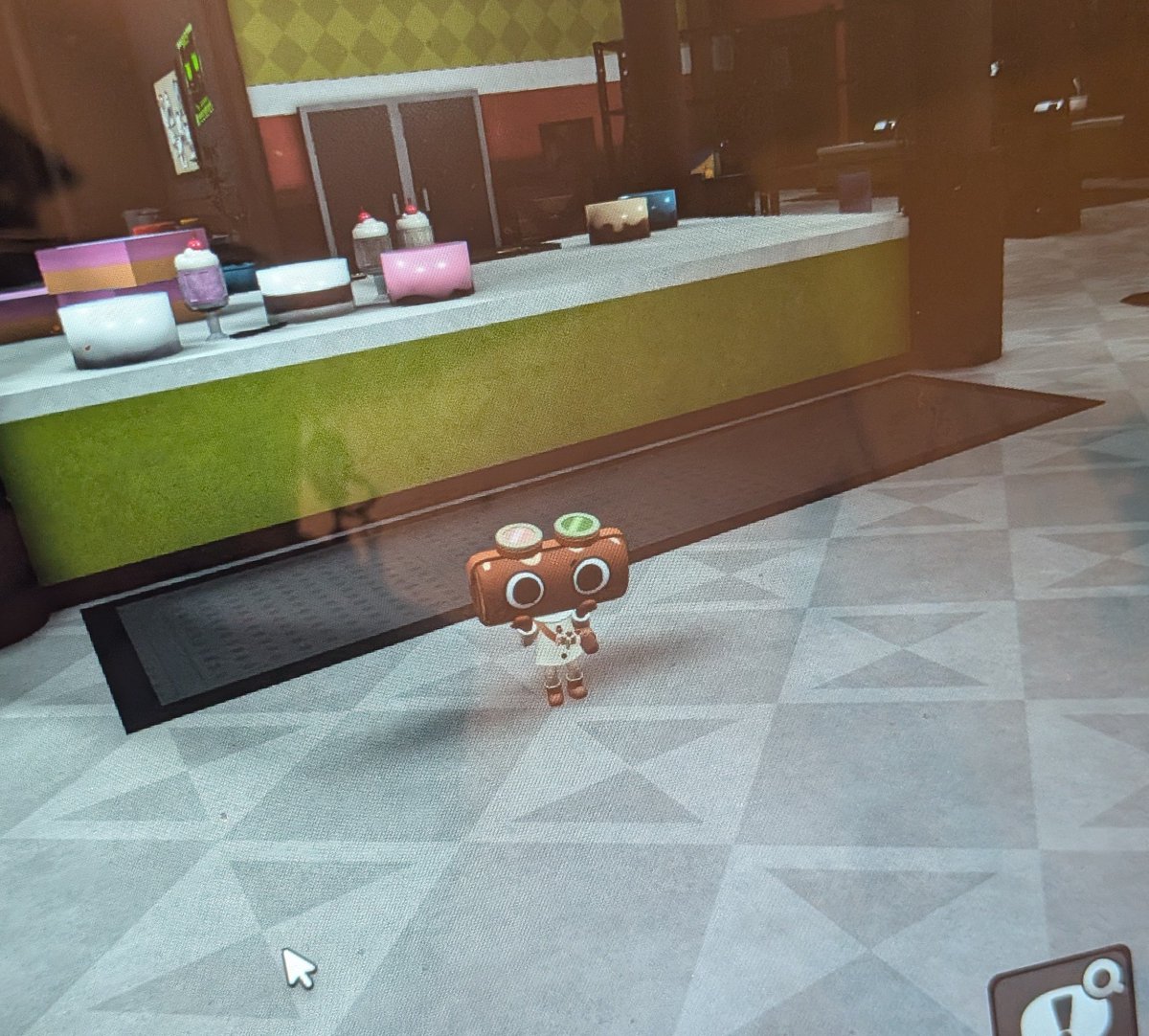 fm_2763's tweet photo. Cosmo pics from the update , I like how his head is so big it peeks thru the mask https://t.co/maX9Sg4seg