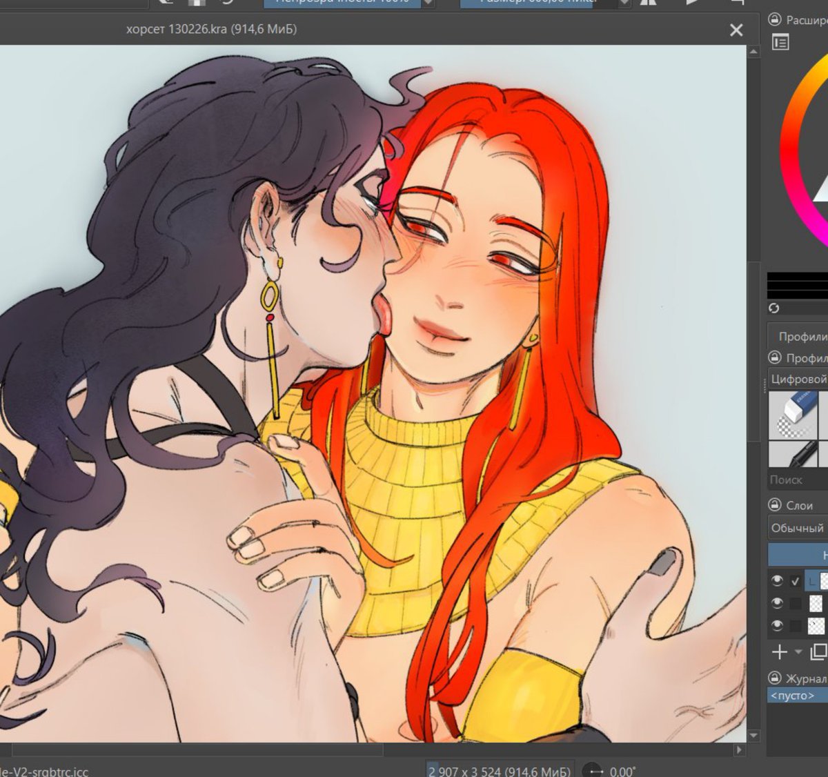 notmadoka18's tweet photo. seth &amp; anubis wip while waiting for volume 3 #ennead https://t.co/MqLHwKYYhg