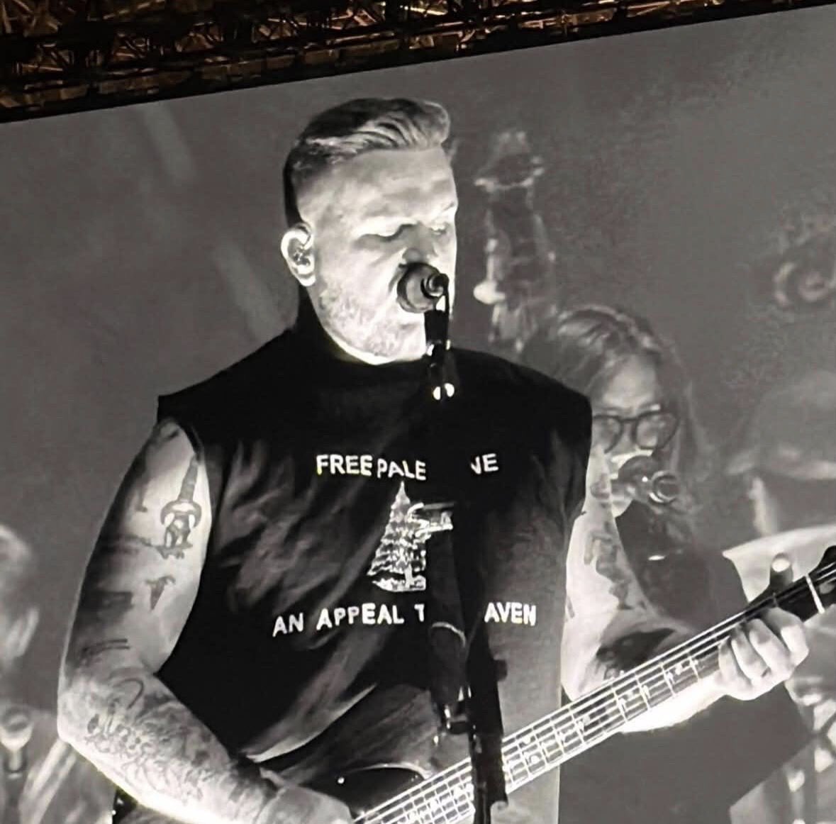 GlockfordFiles's tweet photo. If Zach Bryan cares so much about Palestine, then maybe he should go there and play a free concert. 

We all know why he won’t. https://t.co/X6QbfFHoZO