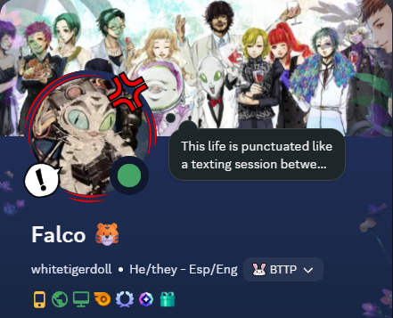 WhiteTigerDoll's tweet photo. Removing ImpossibleFalco from my discord as well. #EndToAnEra

You won't be missed @ImpossibleFalco but rest in peace. https://t.co/lHhg6XuxHt