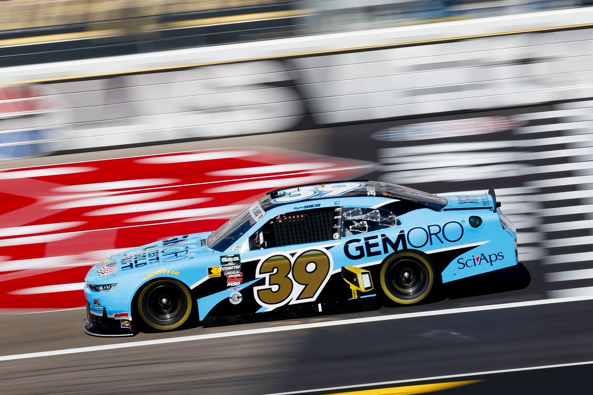 RyanSiegRacing's tweet photo. Hello from Las Vegas! We had a good practice session and ended up 4th. The car was loose in qualifying so we’ll start 20th for tonight’s race. We feel confident in our race pace and look forward to working our way through the field in our GEMORO SciAps Chevrolet. https://t.co/WOkBqfWNY3