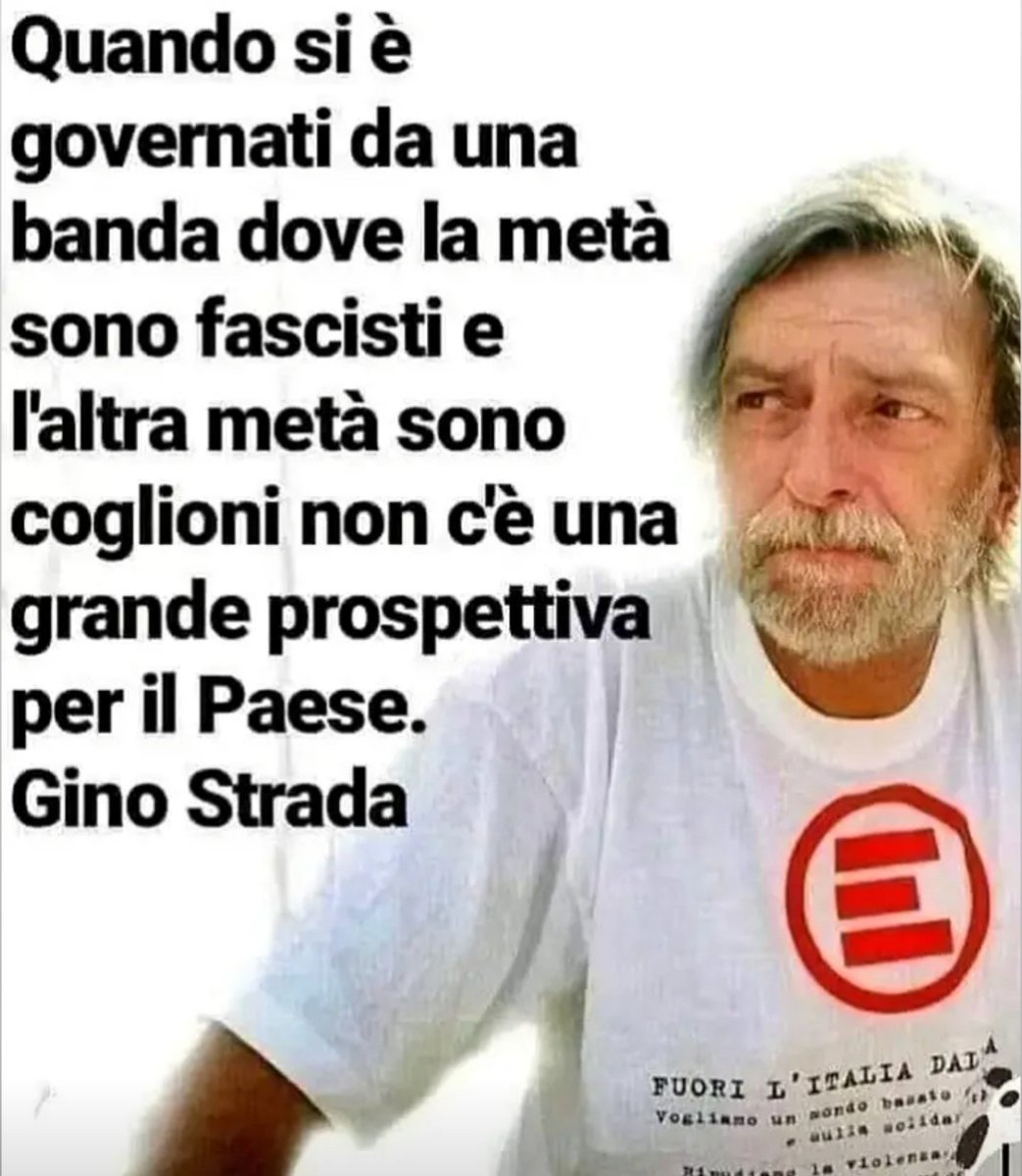DaniaFalzolgher's tweet photo. Scostamento....
#GinoStrada https://t.co/wG44eWypxH