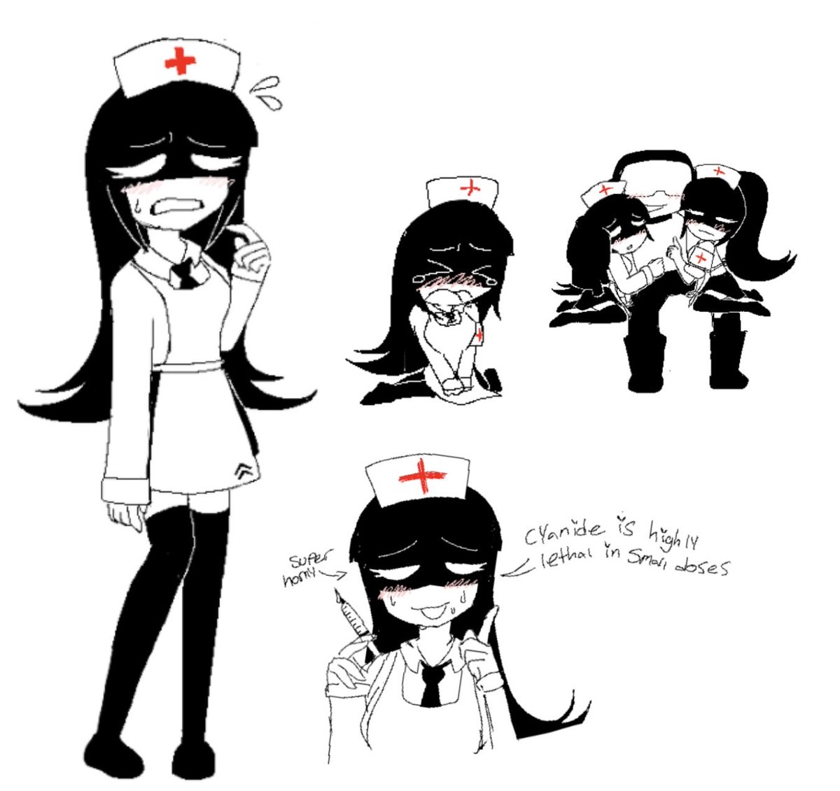 BloodyMikan's tweet photo. Old tanksona sketches from like a month ago #tankmen #oc https://t.co/c0IpUTtSn5