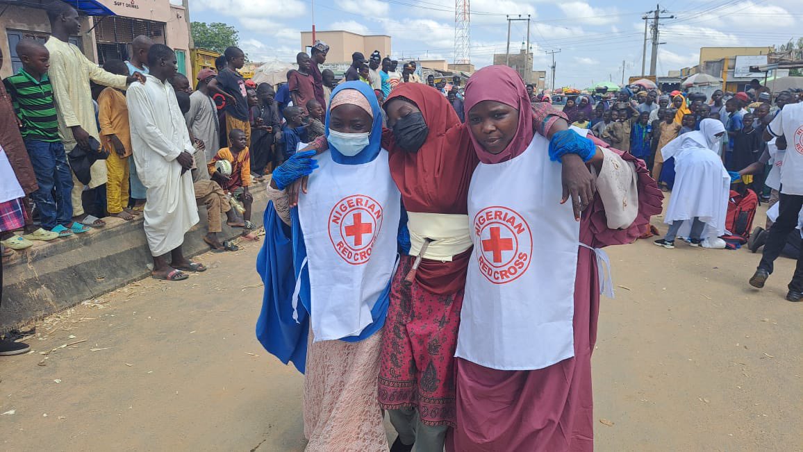 nrcs_ng's tweet photo. With @ICRC_Nigeria support, NRCS trained volunteers across 10 branches as Emergency First Aid Teams, strengthening first aid and emergency response skills. 
#EmergencyFirstAid https://t.co/heUNlZu5Ps