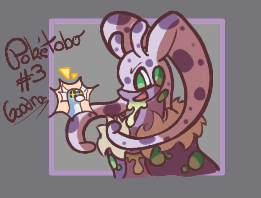 Fikiu_'s tweet photo. Pokétober day 3!!! (Goodra)
Dratini seems to admire her <3

#PMDtober2026 https://t.co/V24SLsyjTo