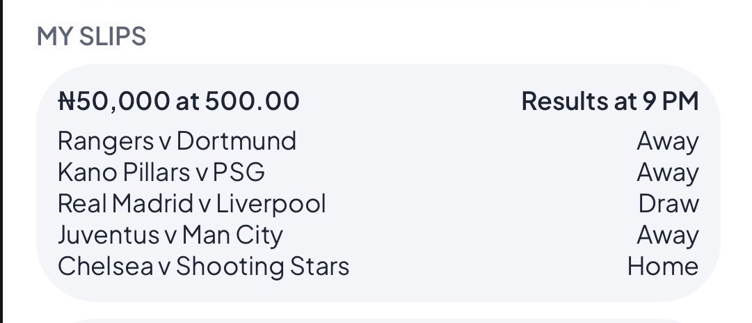 Opeolu_waa's tweet photo. To show you my Arabian seller is legit, I will add the exact score

Rangers 2-4
Kano Pillars 2-4
Real Madrid 2-2
Juve 2-3
Chelsea 4-2

9pm tomorrow send my appreciation money to crossandblades on Lagoslife ✅💪🏾 https://t.co/CPiwFNdIDy