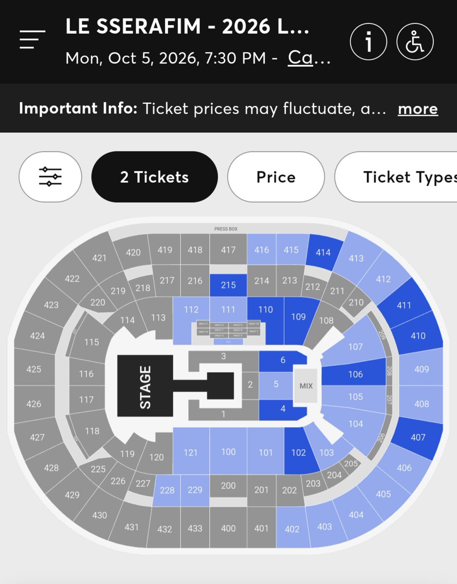 mythssera's tweet photo. LE SSERAFIM TOUR ‘PUREFLOW’

Next stop: 🇺🇸 Washington, DC
📍 Capital One Arena
📅 October 5, 7:30PM (local time)
🎟️ 713 left (93.5% sold) https://t.co/jtt4wYAmNw