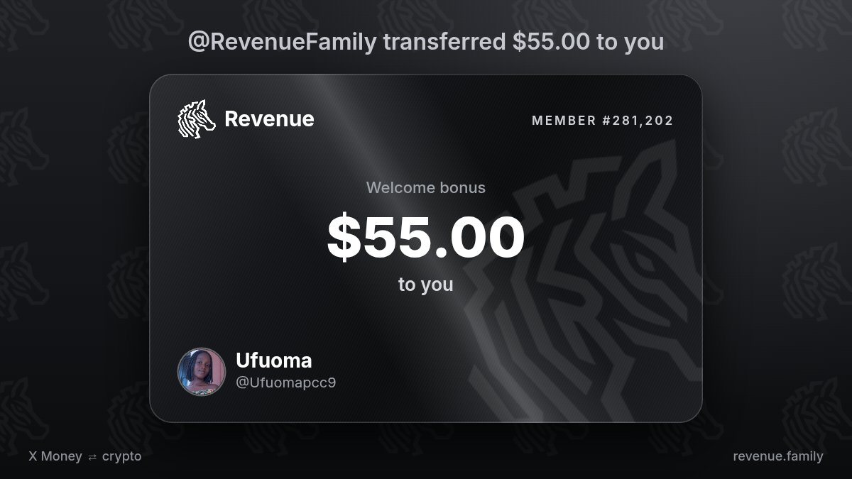 Ufuomapcc9's tweet photo. Here's my Revenue bonus card https://t.co/bySm29rSgw