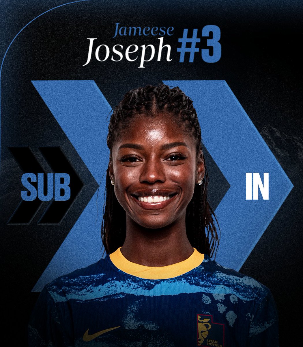 UtahRoyalsFC's tweet photo. 68’ | Jameese is checking in

#LOUvUTA | 1-0 https://t.co/2fIGCc0fmC
