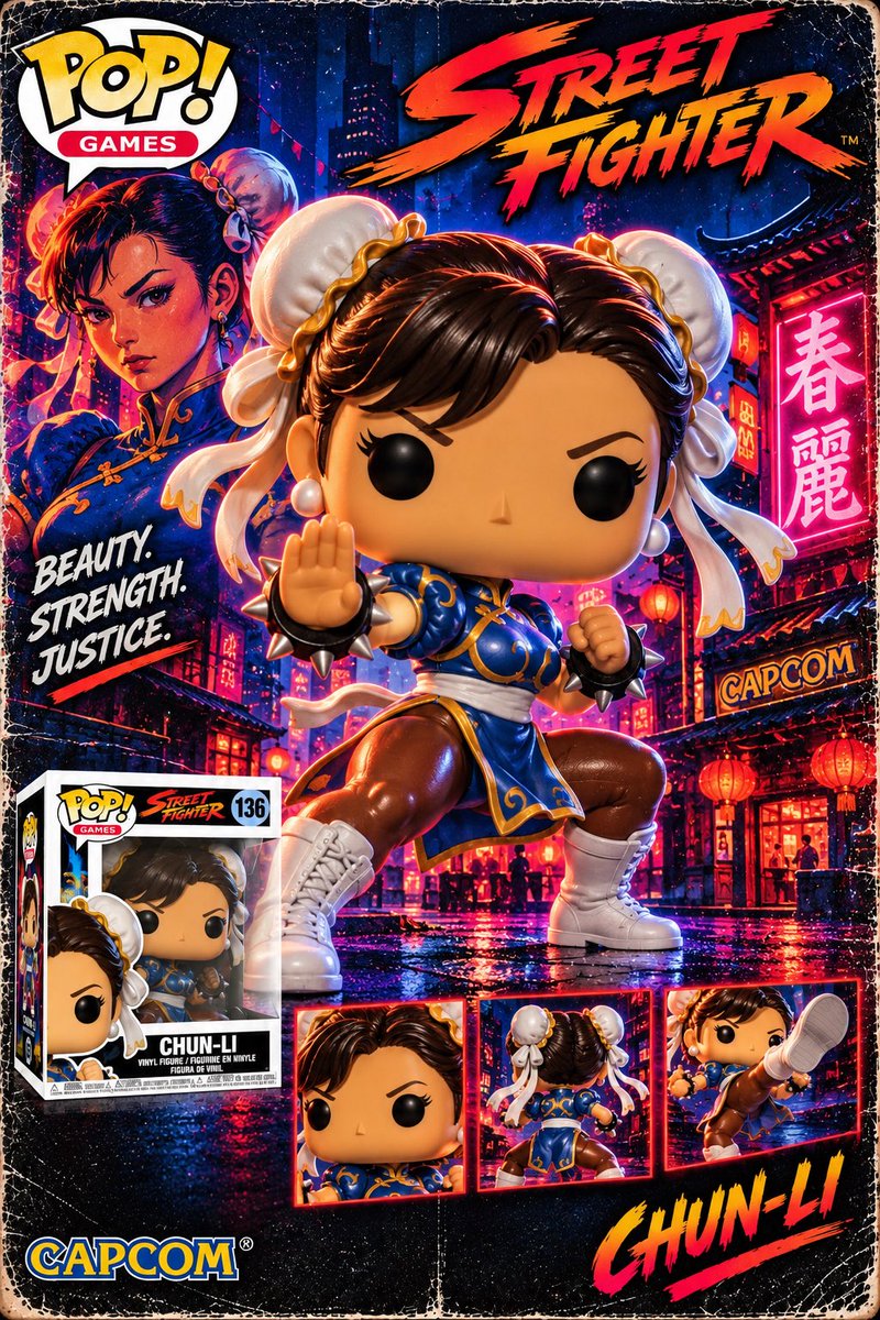 SlaSherMayHem's tweet photo. Funko Streetfighter Chun-Li &amp; Cammy https://t.co/HFw0Q5BV0a