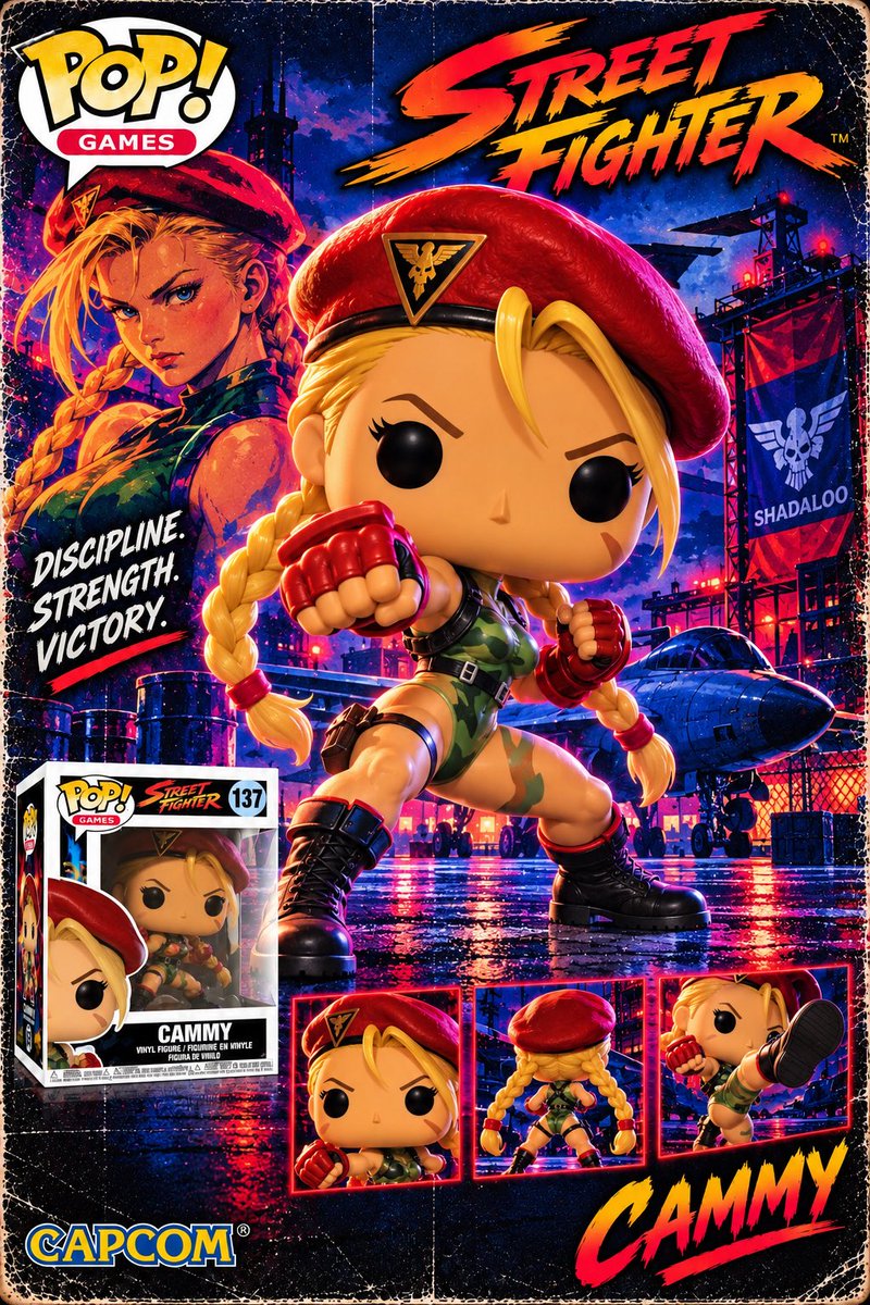 SlaSherMayHem's tweet photo. Funko Streetfighter Chun-Li &amp; Cammy https://t.co/HFw0Q5BV0a