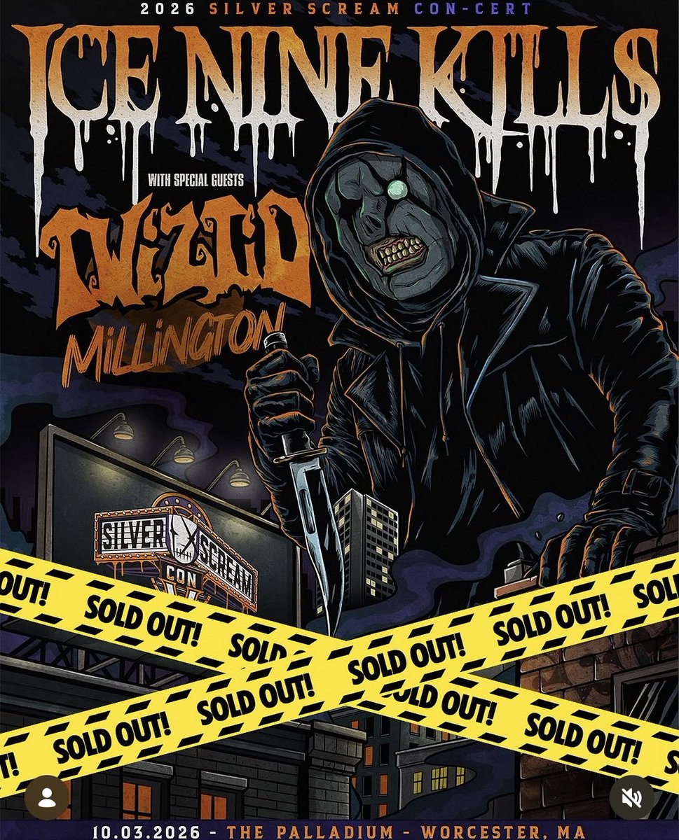 ltsGlide's tweet photo. Seeing Ice Nine Kills for the first time tonight! https://t.co/TSYKazqLHU