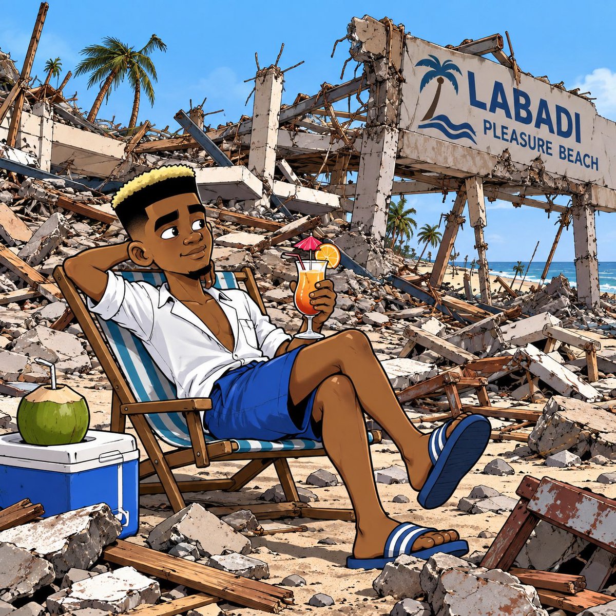 tales_nazir's tweet photo. This December. #labadibeach #demolition #Accra https://t.co/clqD0EeZme