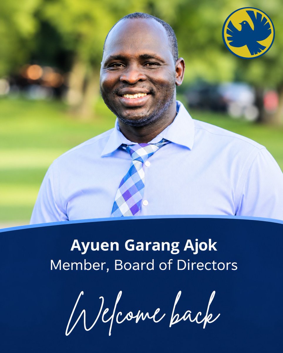 Peacepediaorg's tweet photo. Welcome back to Peacepedia,
We are excited to welcome Ayuen G. Ajok back to our board of directors.
At this capacity, Ayuen will serve as a board member and he is nolonger a co-founder of the organization.
Go pedian! We wish you the best in this new role
#peacepedia #leads https://t.co/HKQV6XCR9v