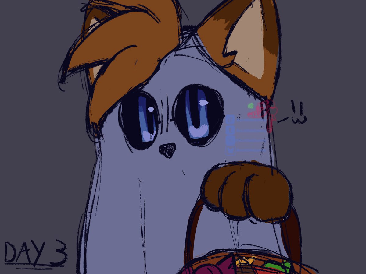 ScottishDummy's tweet photo. Day 3 - Ghost!

no gorey one today, had no ideas for it

#MilesTailsPrower #SonicTheHedgehog #Sonictober2026 https://t.co/mqZAIZqovc