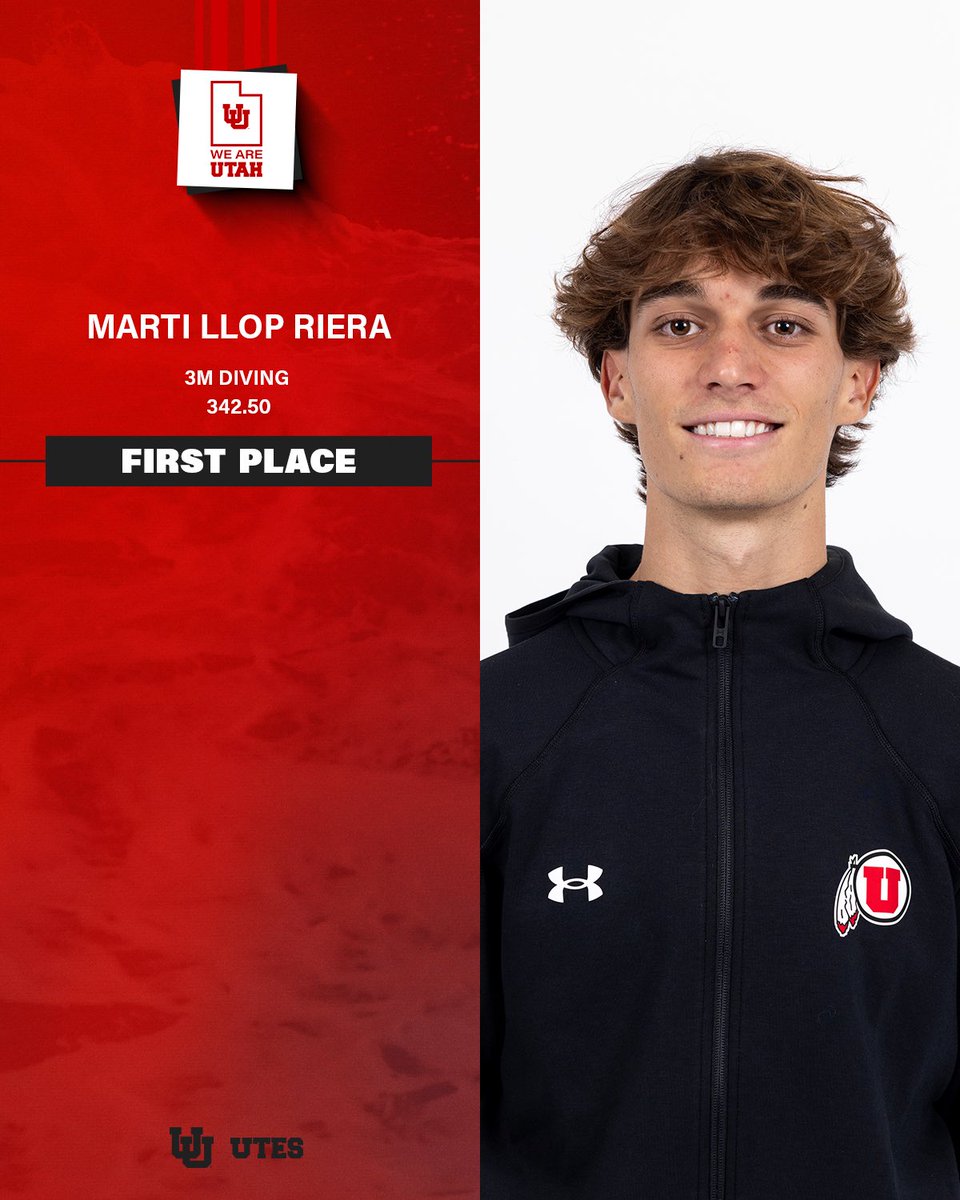 UTAHswimdive's tweet photo. 👏COUNT👏IT👏OUT👏

Utes go 1-2-3-4 in 3m dive! #GoUtes https://t.co/agOgeVupE1