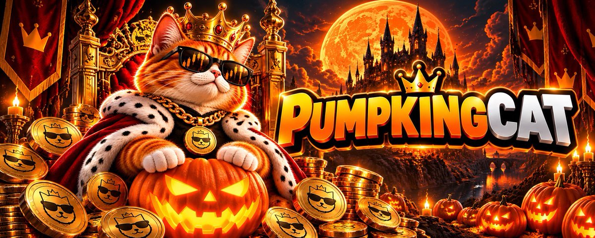 PumpKingCath's tweet photo. 😼 THE PROPHECY 😼 When the moon turns orange 📷When the pumpkins awaken 🚀When the charts start moving 🎃🎃 One king will rise. PUMPKINGCAT  The kingdom is only getting started.  $PUMPKINGCAT  #Crypto #Memecoin #Solana https://t.co/Y27s1H79Yf