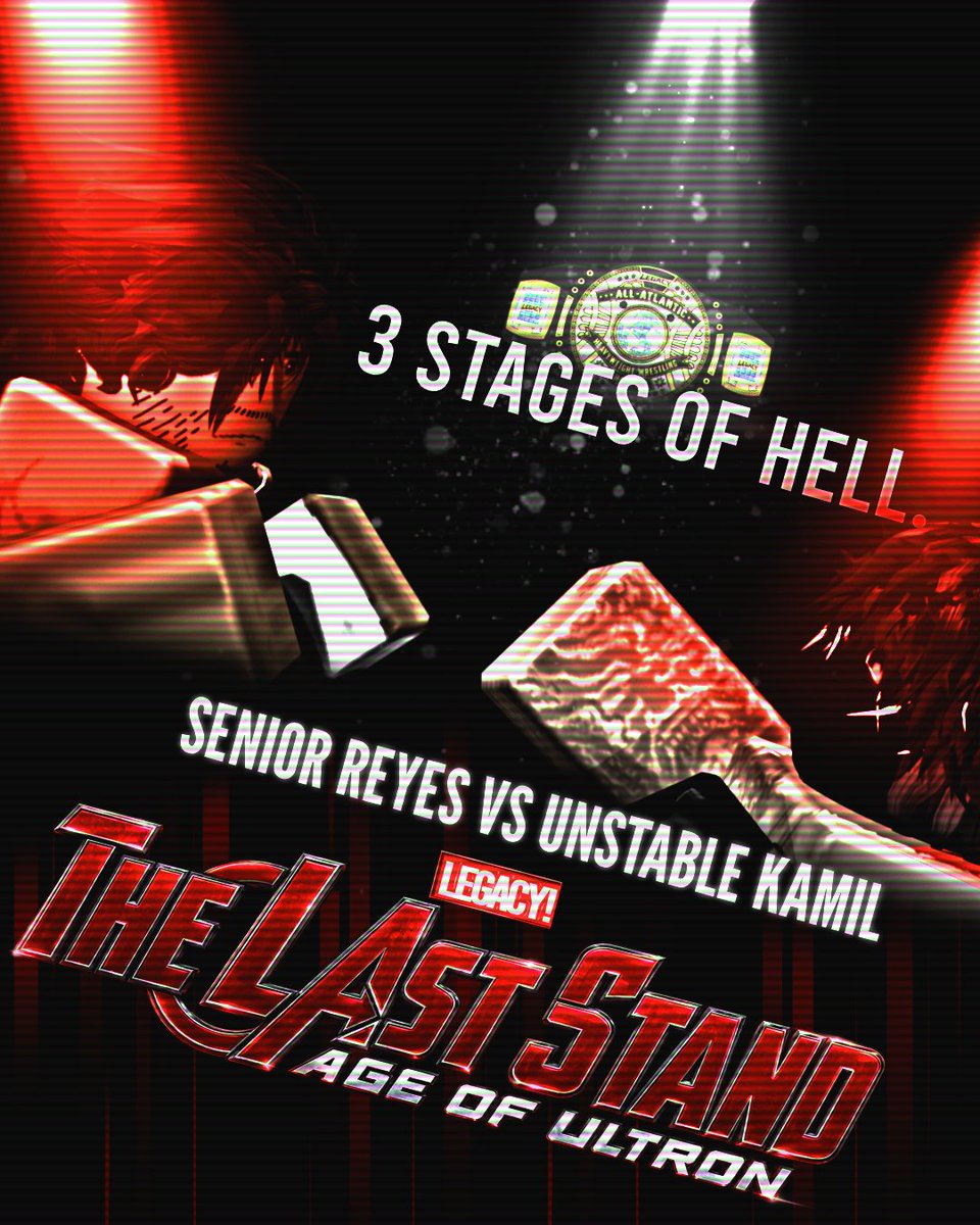 LEGACYONRBLX's tweet photo. ALL ATLANTIC CHAMPIONSHIP! 🏆

Exclusively ANNOUNCED on PINNACLE.

2 of the BEST GMT STARS in LEGACY will COLLIDE to determine the FIRST EVER ALL ATLANTIC CHAMPION!

After a HEATED CONTRACT SIGNING where both men made their intentions CLEAR, there’s no turning back.

But this won’t be a NORMAL CHAMPIONSHIP MATCH…

3 STAGES OF HELL. 😱

Who will WALK OUT and MAKE HISTORY to BECOME THE FIRST EVER AAC? 🤩

#LEGACY2026