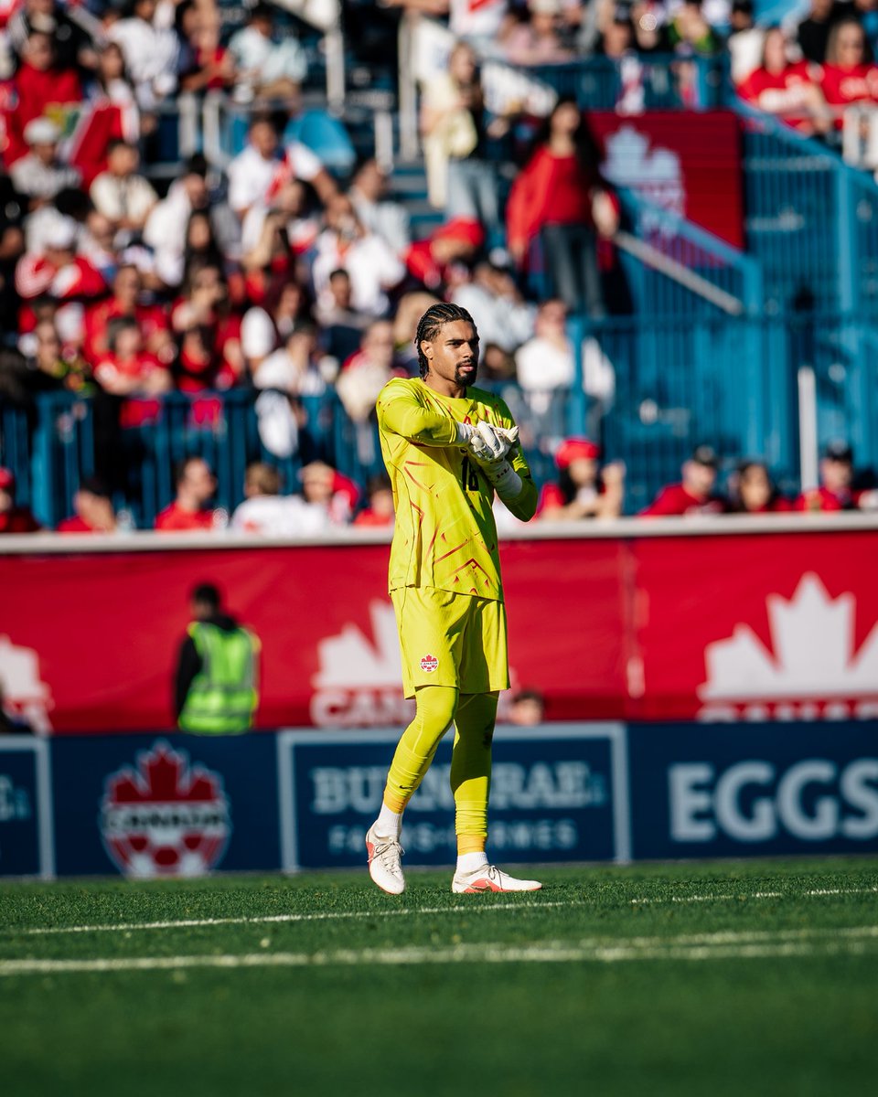 CANMNT_Official's tweet photo. One start. One clean sheet. ✅ 

Owen Goodman starts his #CANMNT career off in style! https://t.co/WlJrz6SmaQ
