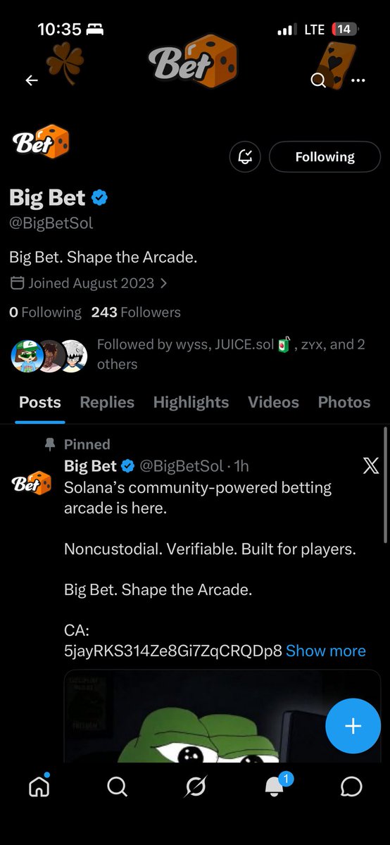 ryn_onchain's tweet photo. @sol_promise @BigBetSol Thanks I’ll really appreciate 

GcwoGg6eB1AxhJNKpef24x1vT2K3SqUMezGGmobi94FP https://t.co/CHDrkCs5gl