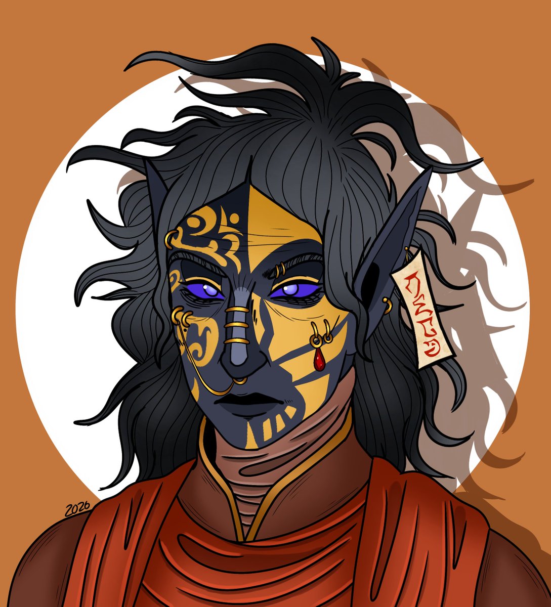 d0vahkunt's tweet photo. portrait of a friends telvanni nerevarine, zo !!

belongs to @inspectorrrrr 😁 https://t.co/d5ZgnshHjw