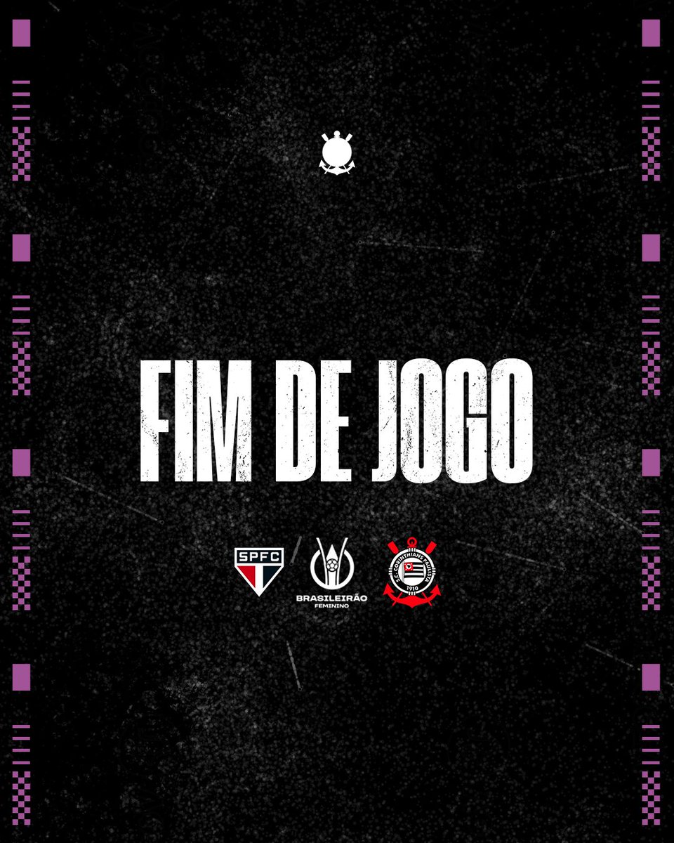 asbrabas's tweet photo. Fim de jogo.

O Corinthians fica com o vice-campeonato do Brasileirão Feminino. https://t.co/VdjwQxQyKV