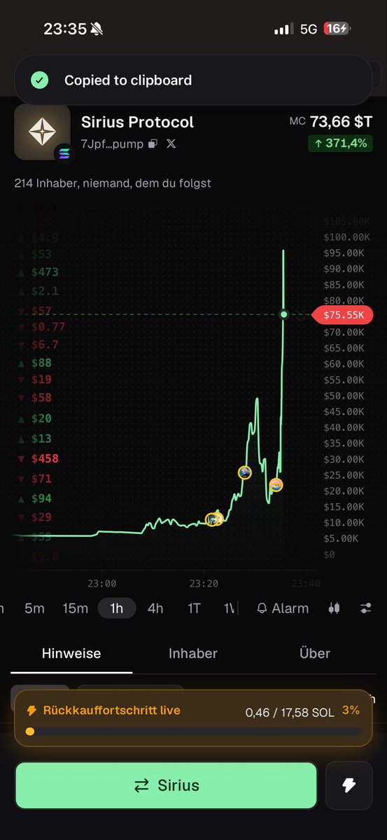 CommunityTRN's tweet photo. @Sirius_Protocol 7JpfGhB9cB8ULtaUddY3ZfFJCrSkS8gVkxRJGebrpump

Next one ist this your Guys @Sirius_Protocol https://t.co/dyKOzdmT4b