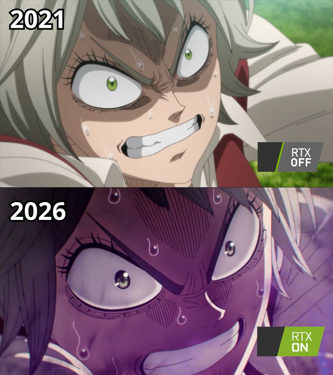xSnxwyy's tweet photo. HOLY SHIT THE DIFFERENCE IS NIGHT AND DAY! 😭

WE SERIOUSLY NEED A REMAKE FOR SEASON 1! 🔥 https://t.co/4JdcrVm0sU
