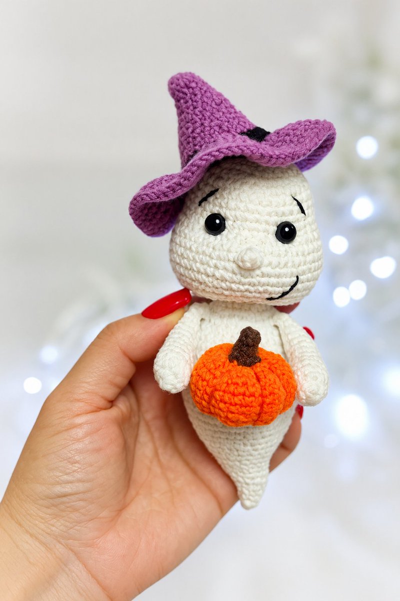 WorldCup26xHub's tweet photo. Halloween Ghost Crochet Pattern Witch Hat Amigurumi 

PDF Download https://t.co/RMseEIcIIx

#Michigan #UFC332 #Dodgers #RollTide  #HalloweenCrochet #CrochetPatterns #AmigurumiPattern #WitchGnome #HandmadeCrochet https://t.co/QuzIDQJkaL