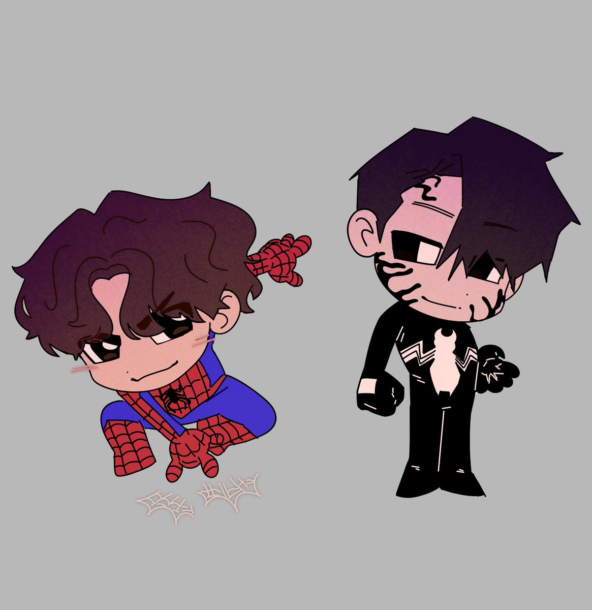 peachfuzz_2406's tweet photo. spiderjake x venom heeseung #heejake #씅젴 https://t.co/JR2JHrxRx6
