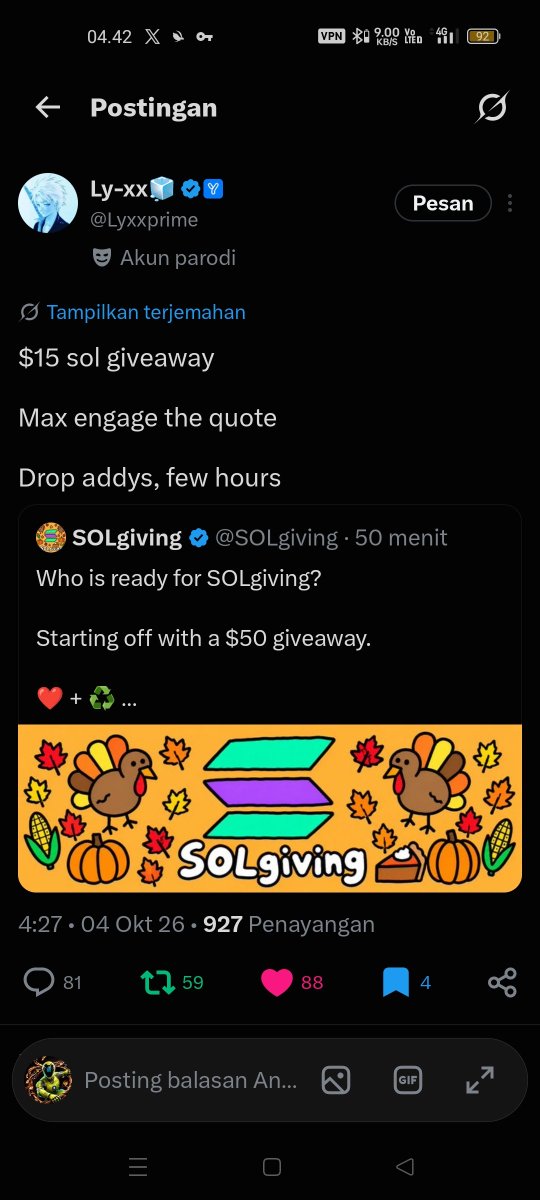89Winx's tweet photo. @Lyxxprime Thank you so much before Lyxx 🫶💜

$SOL
E47VGVv3wF9DvkUxDEErZDzbpfQHyKiioXRqzRyj1DVt https://t.co/EdW8A4j5Cs