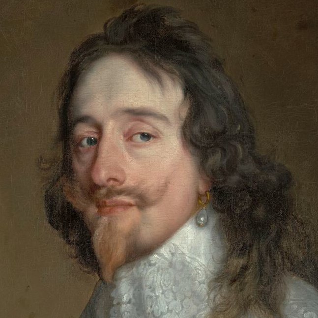 emswifthook's tweet photo. @17thCenturyLady A famous 17th Century earring for #StuartSaturday.
Charles I was first painted wearing this pearl earring age 15. It is shown in portraits of him throughout his life.
He wore it at his execution.
Today it is on permanent display at the Harley Museum, Worksop.
#KeepItStuart https://t.co/k3M0nWhWQs
