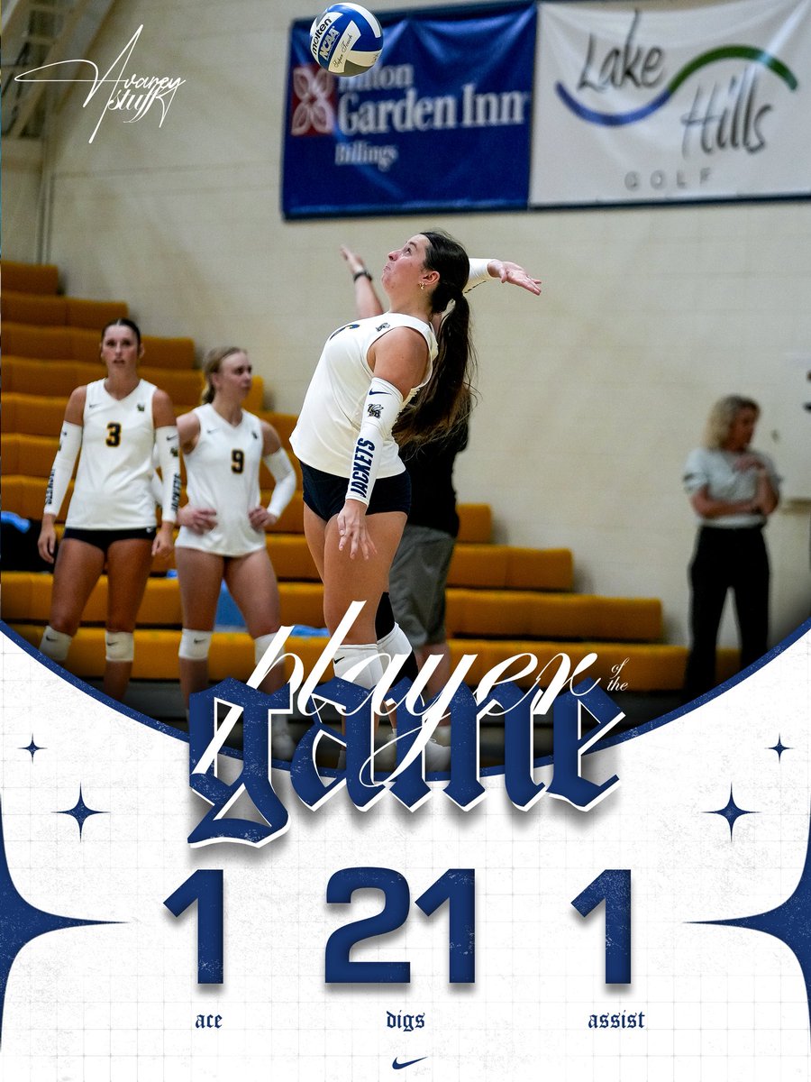 MSUBVB's tweet photo. Stuff balled out🫡

Avarey Stuff earned Player of the game honors with a season high 21 digs while also adding an ace and an assist!

#MSUBSPORTS | #MSUBVB https://t.co/TGRpPzNV3t
